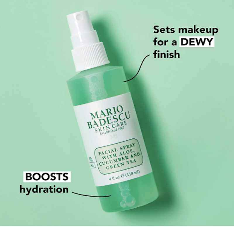 Facial Spray with Aloe, Cucumber and Green Tea 2