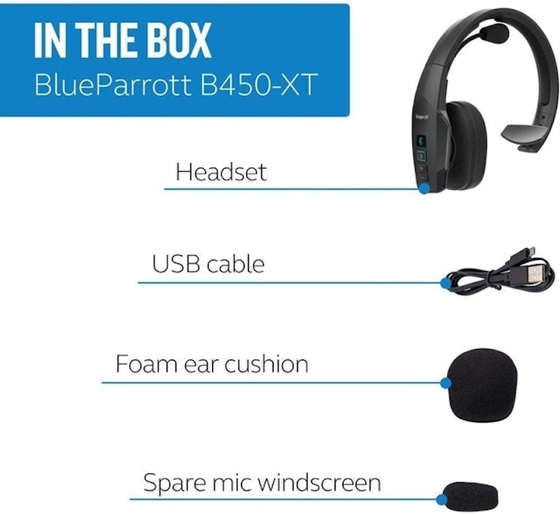 Noise Cancelling Bluetooth Headset 2