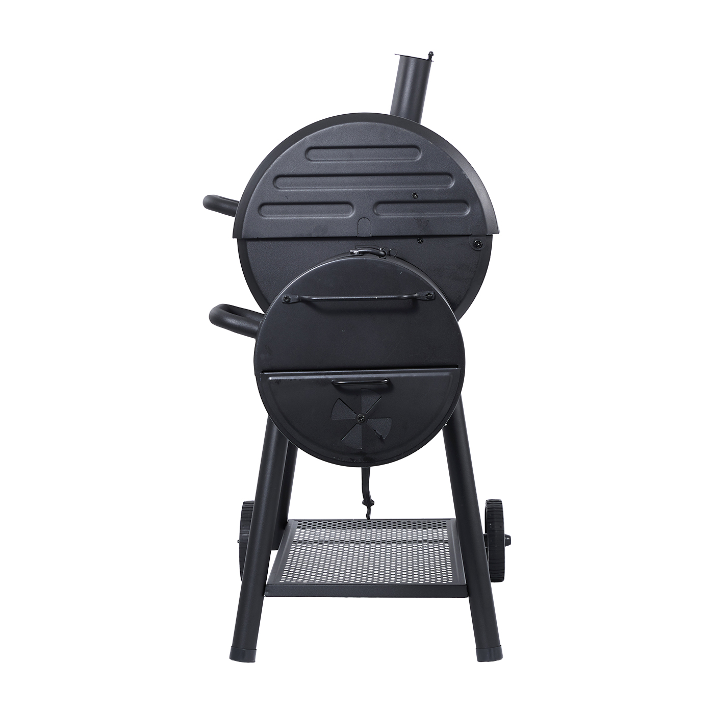 Smokin' Champ Charcoal Grill Offset Smoker  3