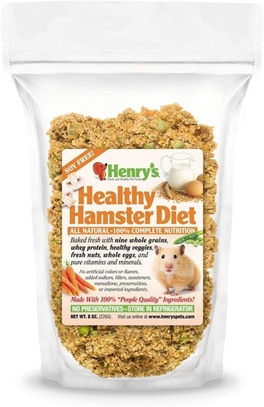 Healthy Hamster Diet 1