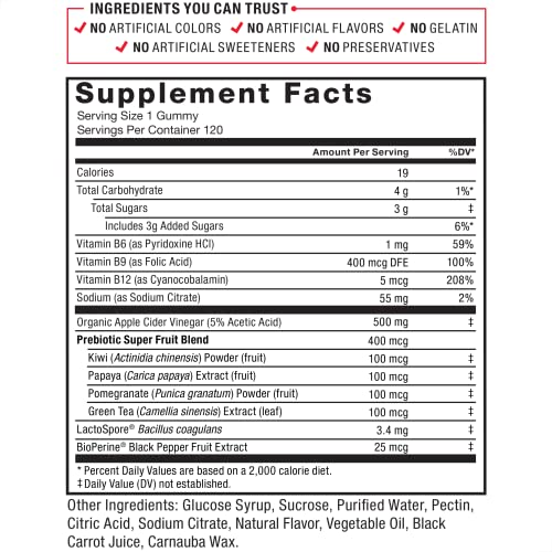 ProbioSlim Apple Cider Vinegar Gummies 2