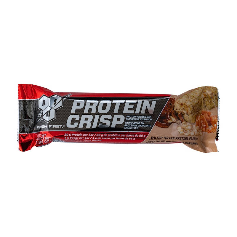 Protein Crisp Bar (Salted Toffee Pretzel) 1