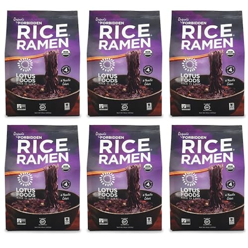 Organic Forbidden Rice Ramen 1
