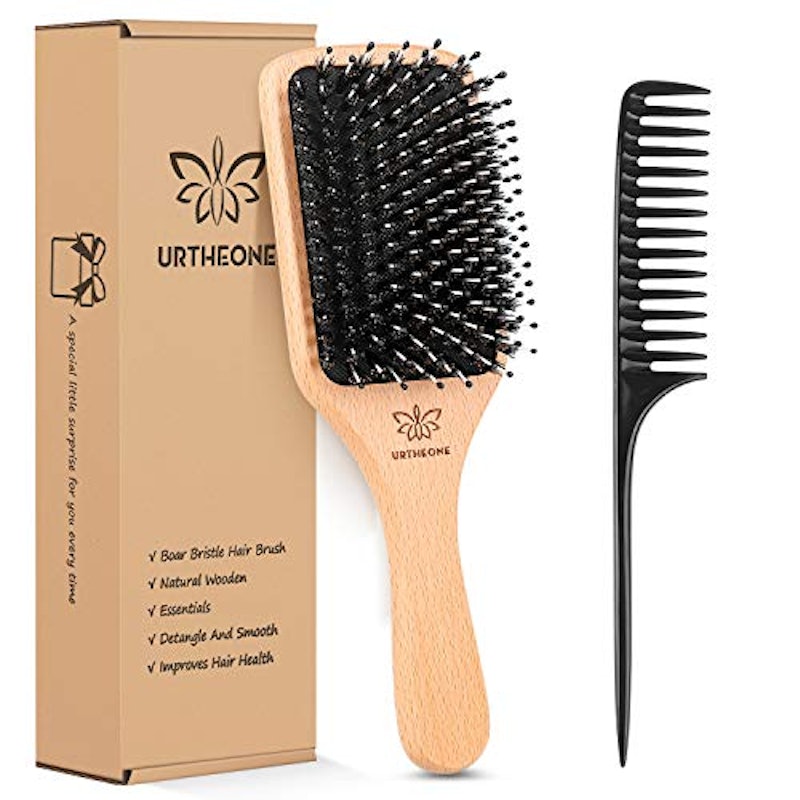 Boar Bristle Hairbrush 1