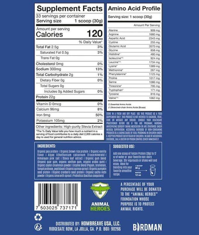 Falcon Vegan Protein 3