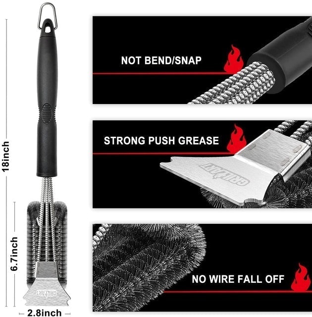 Grill Brush and Scraper 3