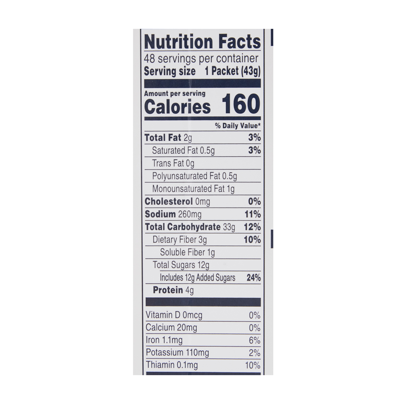 Quaker Instant Oatmeal, Maple & Brown Sugar, Individual Packets 3