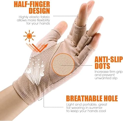 Sunblock-Fingerless Gloves 2