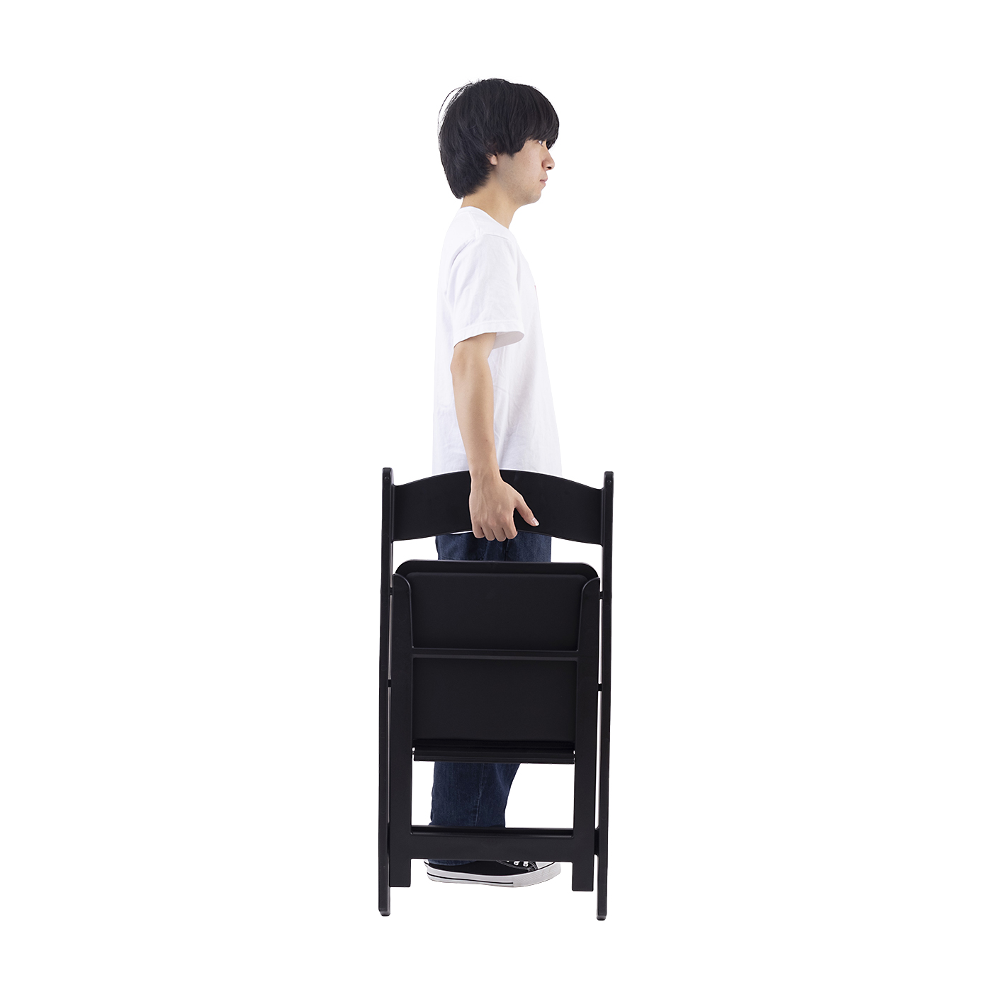 Wood Folding Chair, 2 Pack 10