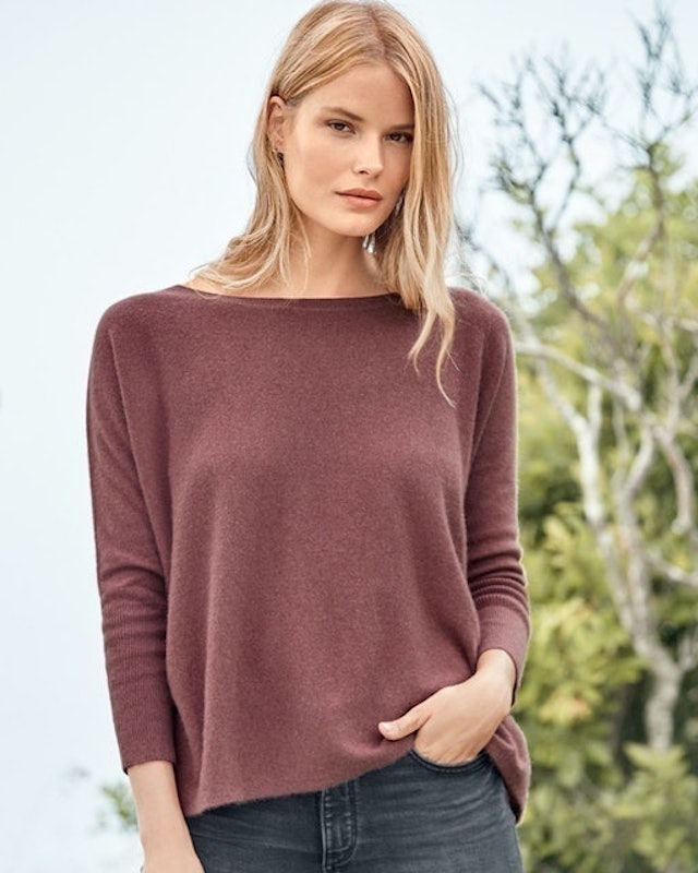 Cashmere Cropped Sweater 1