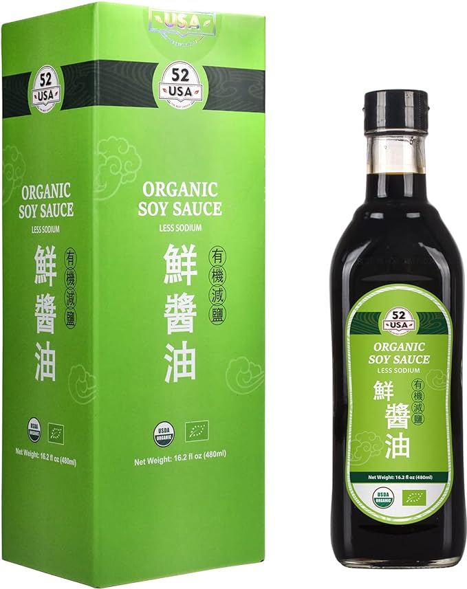 Organic Low Sodium Soy Sauce 1