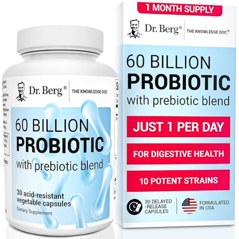 60 Billion Probiotic with Prebiotic Blend 1