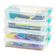 IRIS USA 6 Qt. Plastic Storage Bins Containers with Lids 1