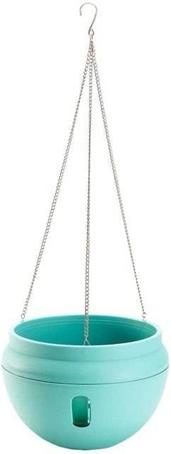 Bowl-Shaped Hanging Self-Watering Planter 1