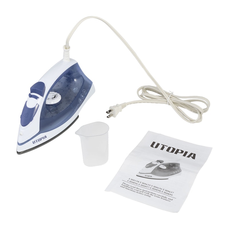 Steam Iron with Nonstick Sole-plate 5