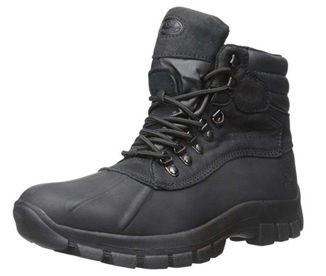KINGSHOW Mens Warm Waterproof Winter Snow Boots 1