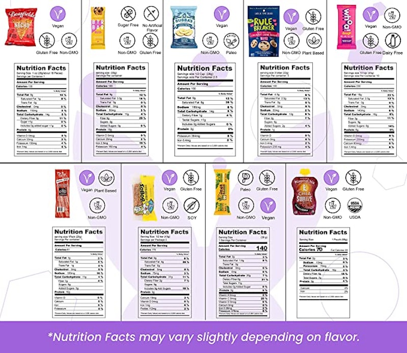 Healthy Vegan Snacks Care Package 4