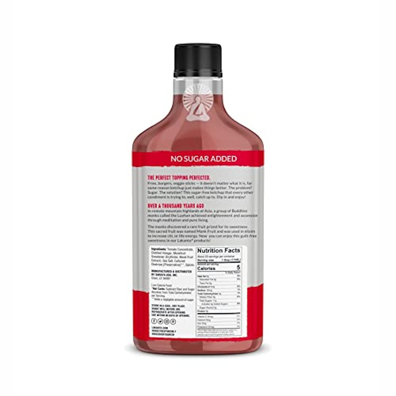 Ketchup - Monk Fruit Sweetened, No Sugar Added 2