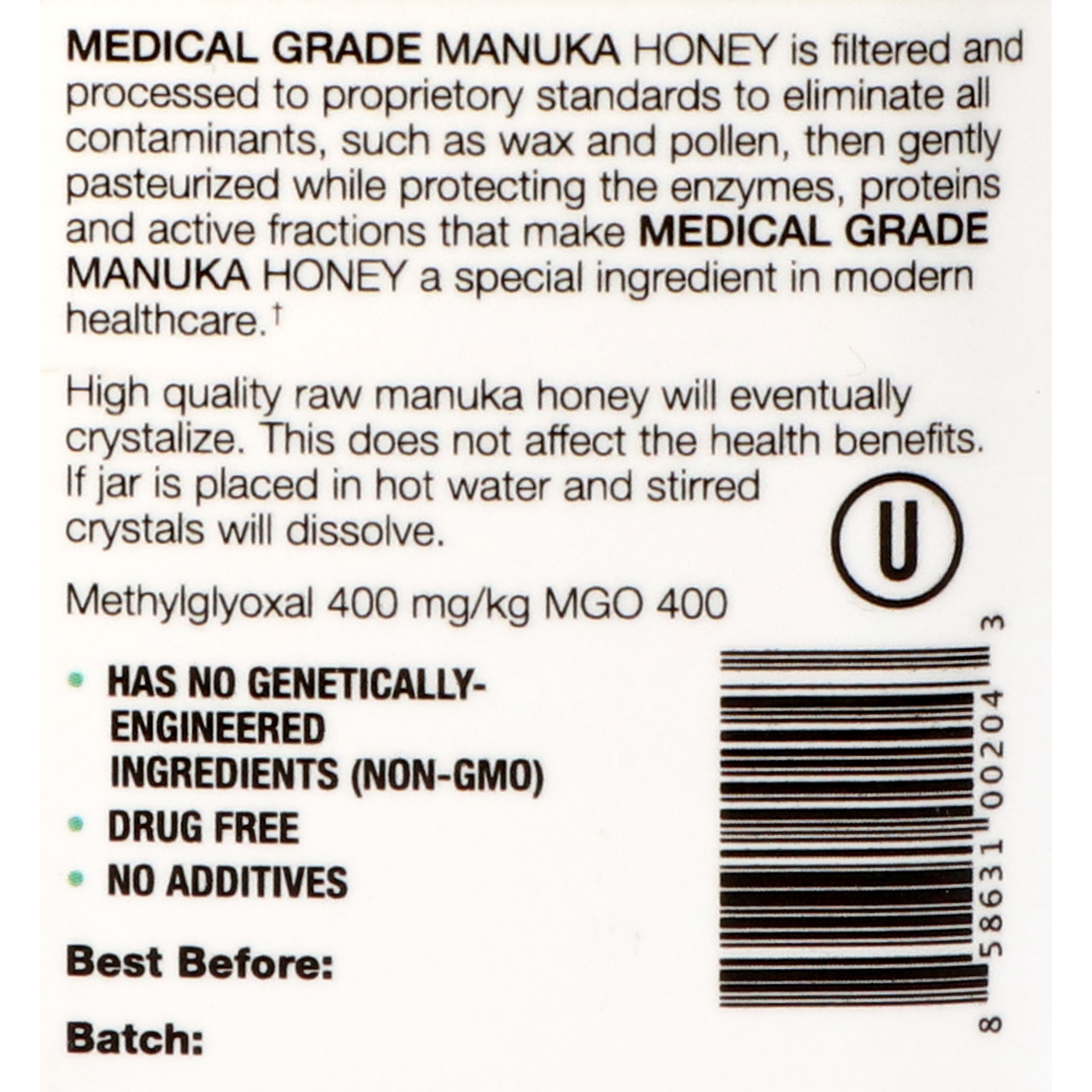 Medical Grade Manuka Honey 3