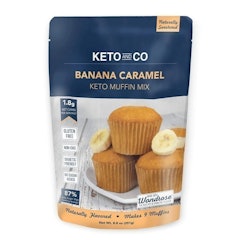 Banana Caramel Keto Muffin Mix