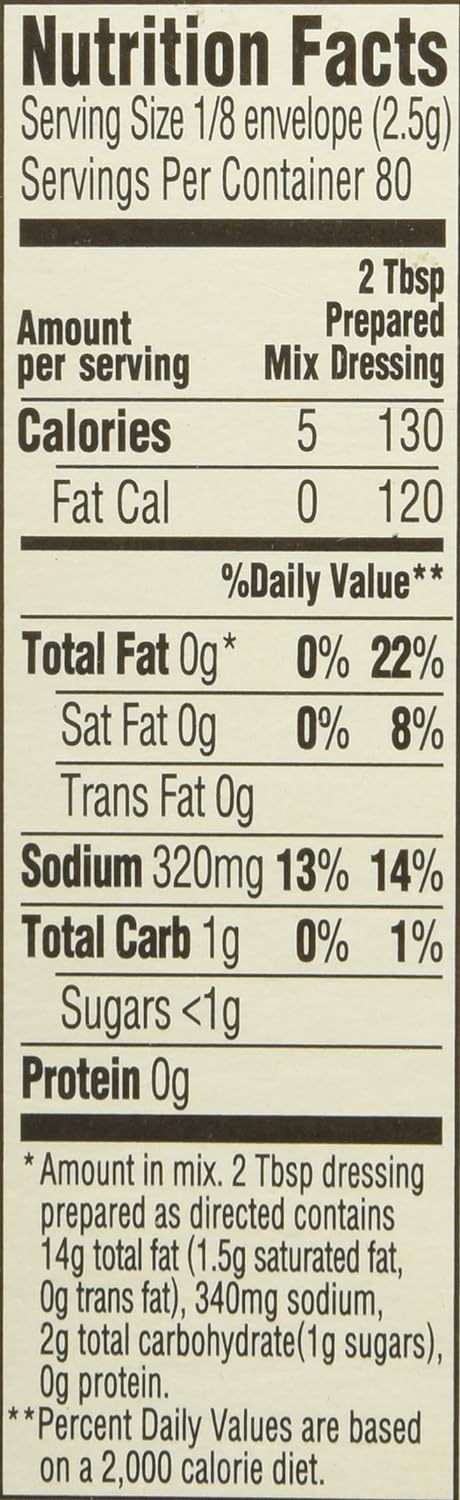 Dry Italian Salad Dressing Mix 3