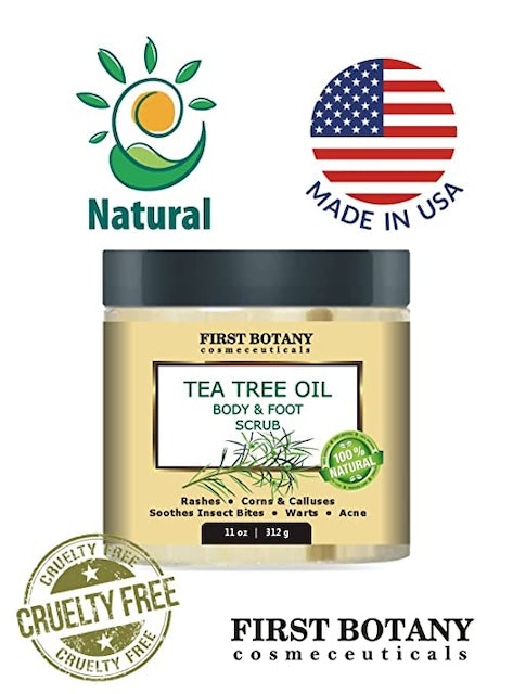 Tea Tree Oil Body and Foot Scrub 2