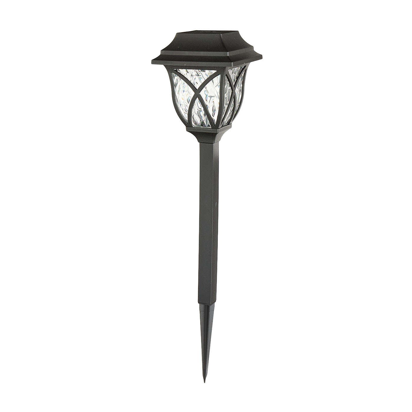 4-Pack 5-Lumen Black Solar Integrated LED Outdoor Path Light Kit (3500 K) 1