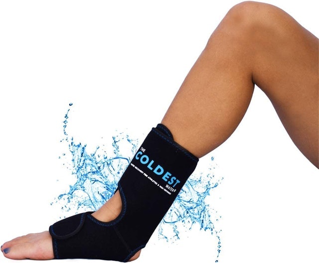 The Coldest Flexible Ankle Ice Pack 1