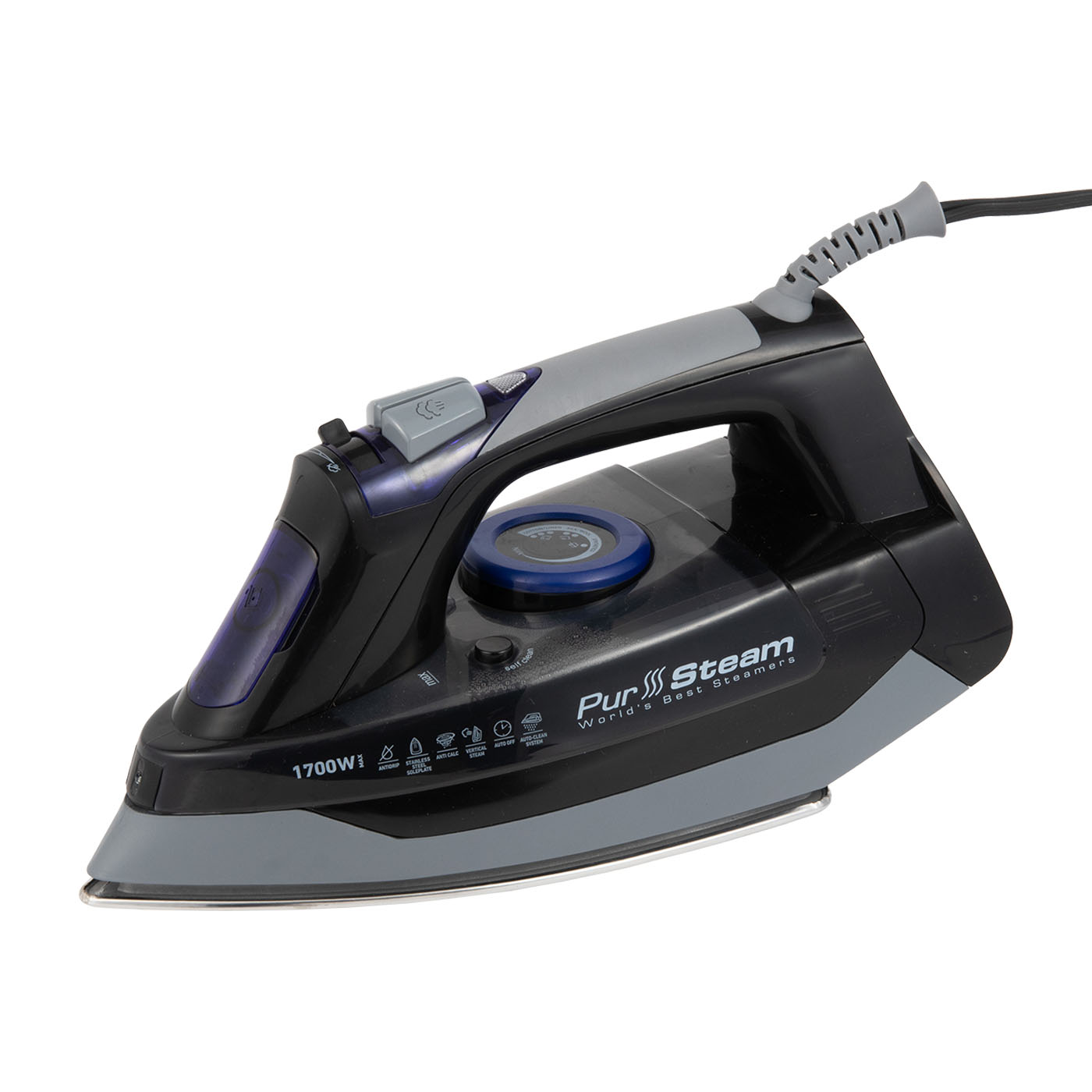 Professional Grade 1700W Steam Iron 1