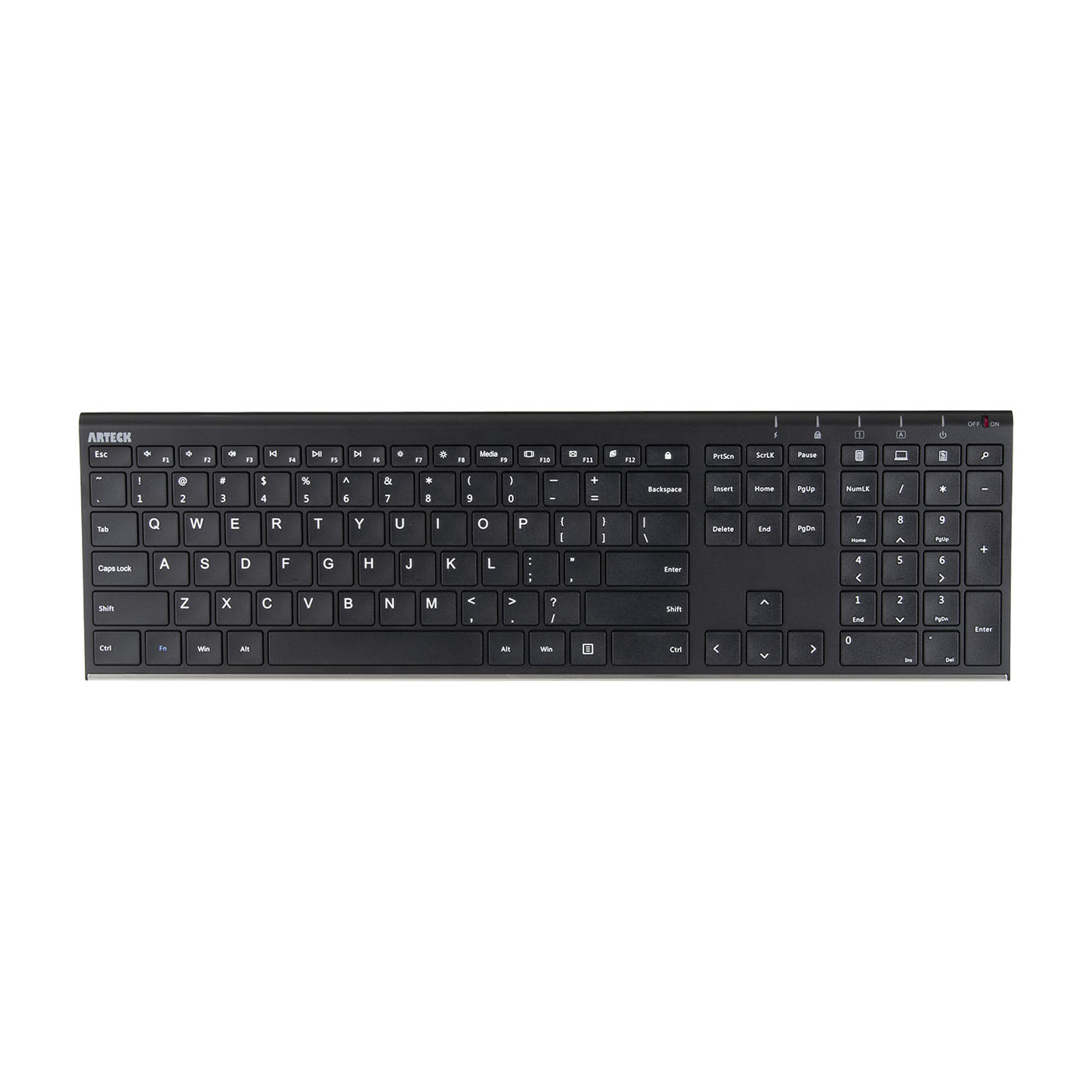 Stainless 2.4G Wireless Keyboard 1