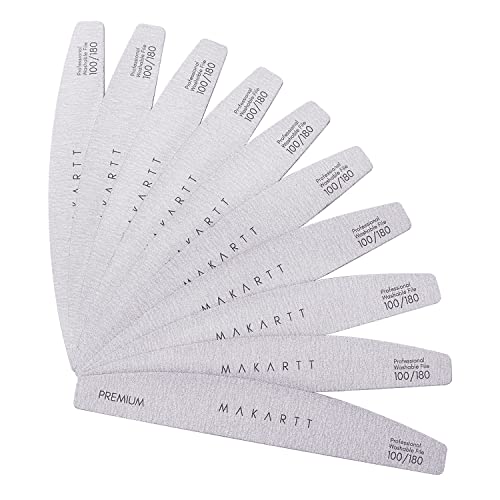 Nail File 100/180 Grit, Doubled Sides Washable 1