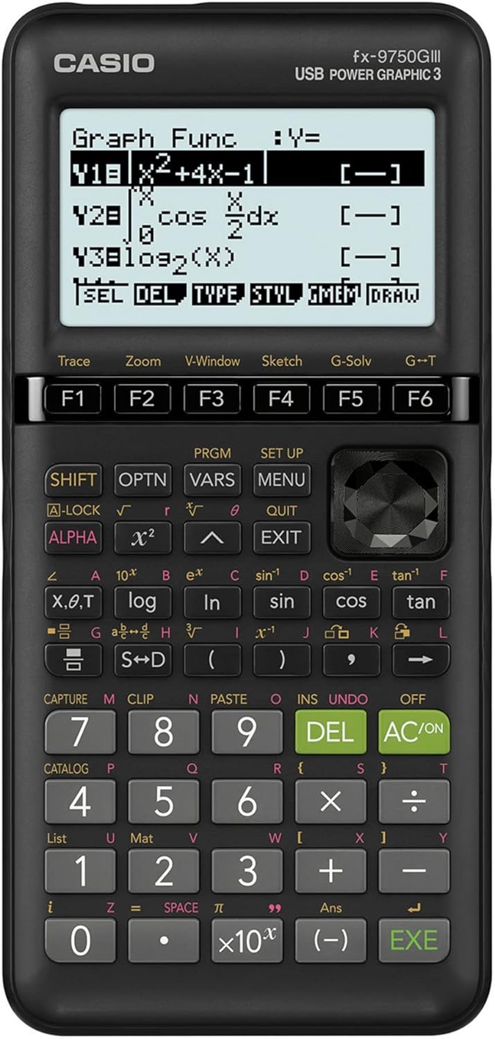Graphing Calculators fx-9750GIII Grapher 1