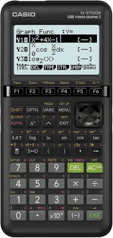 Graphing Calculators fx-9750GIII Grapher 1
