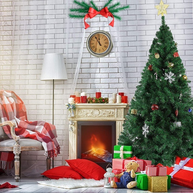 10-foot Eco-friendly Artificial Christmas Pine Tree 2
