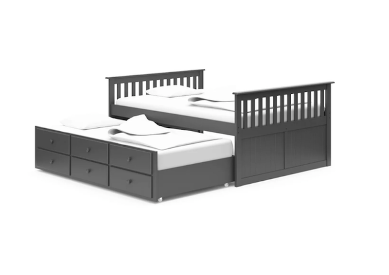 Lagoon Captain’s Bed with Trundle 1