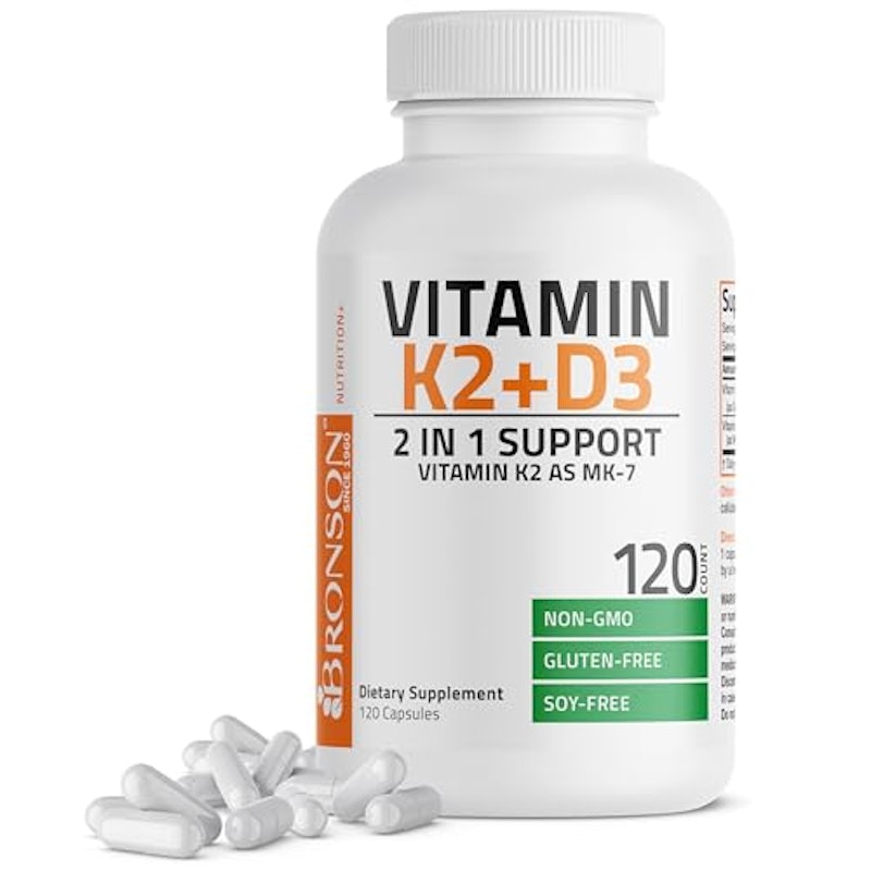Vitamin K2 MK-7 Plus Vitamin D3 1