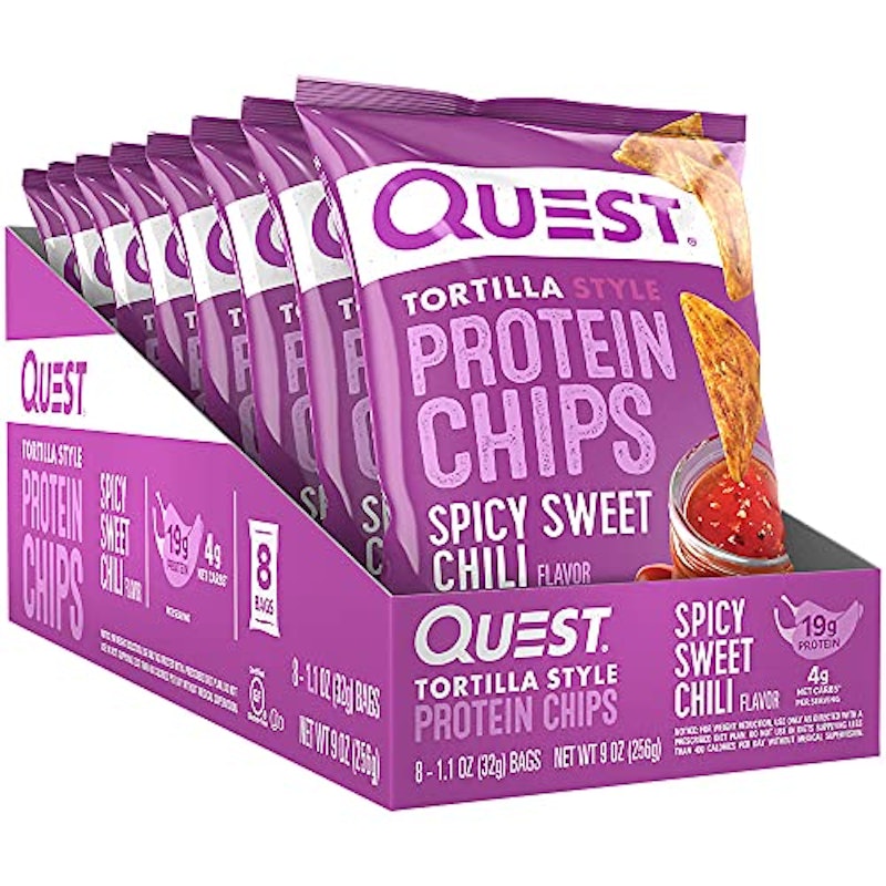 Spicy Sweet Chili Tortilla Style Protein Chips 1