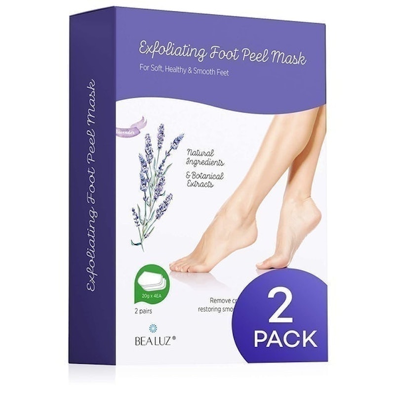  Lavinso Foot Peel Mask for Dry Cracked Feet – 2 Pack Dead Skin  Remover and Callus - Exfoliating Peeling Soft Baby Feet, Original Scent :  Beauty & Personal Care