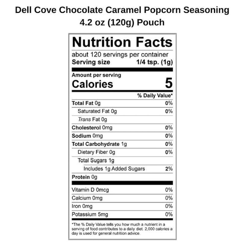 Chocolate Caramel Popcorn Seasoning 2
