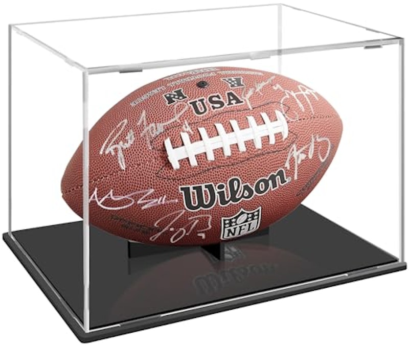 Football Display Case:Clear Acrylic Football Display Cases 1