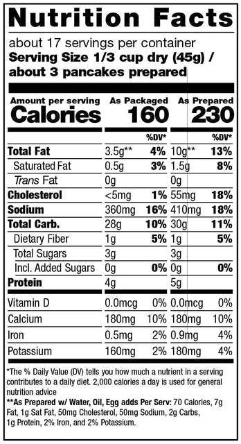 Gluten-Free + Whole Grain Baking and Pancake Mix 2