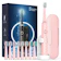 Rtauys Sonic Electric Toothbrush for Adults, Rechargeable Electric Toothbrushes with 8 Brush Heads & Holder 1