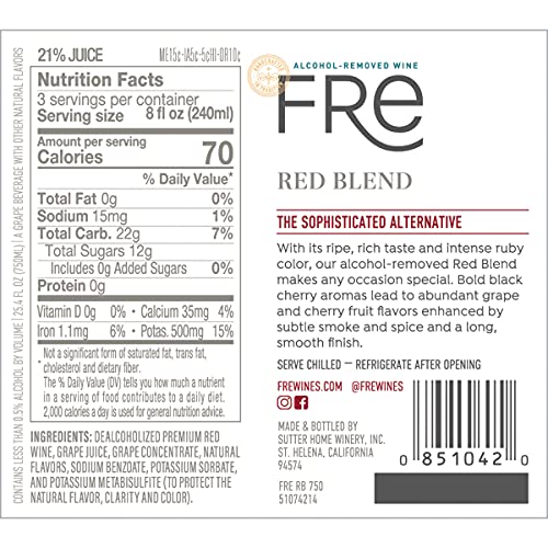 Alcohol Removed Red Blend 2