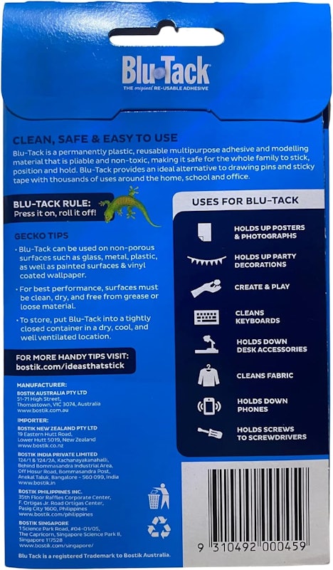 Multipurpose Reusable Adhesive 2