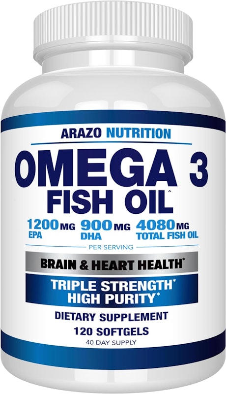 Wild Caught Omega 3 Fish Oil 1