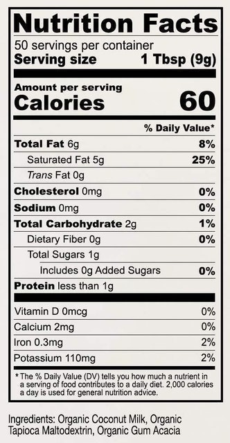Anthony's Organic Coconut Milk Powder 2