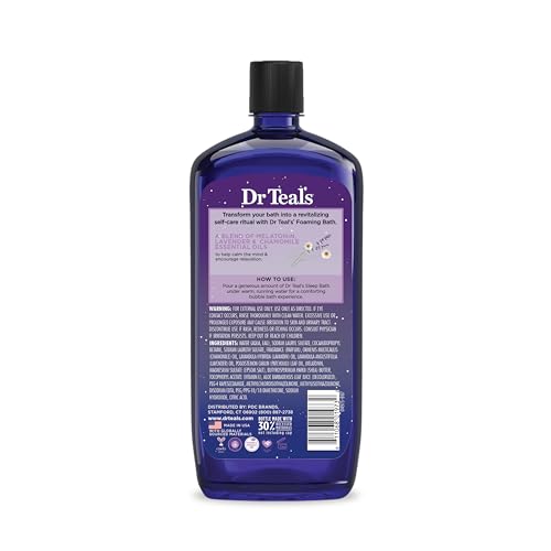 Sleep Foaming Bath with Melatonin 2