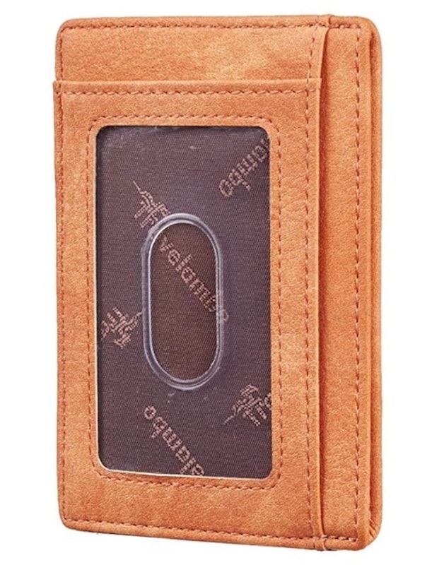 Front Pocket Minimalist Leather Wallet 2