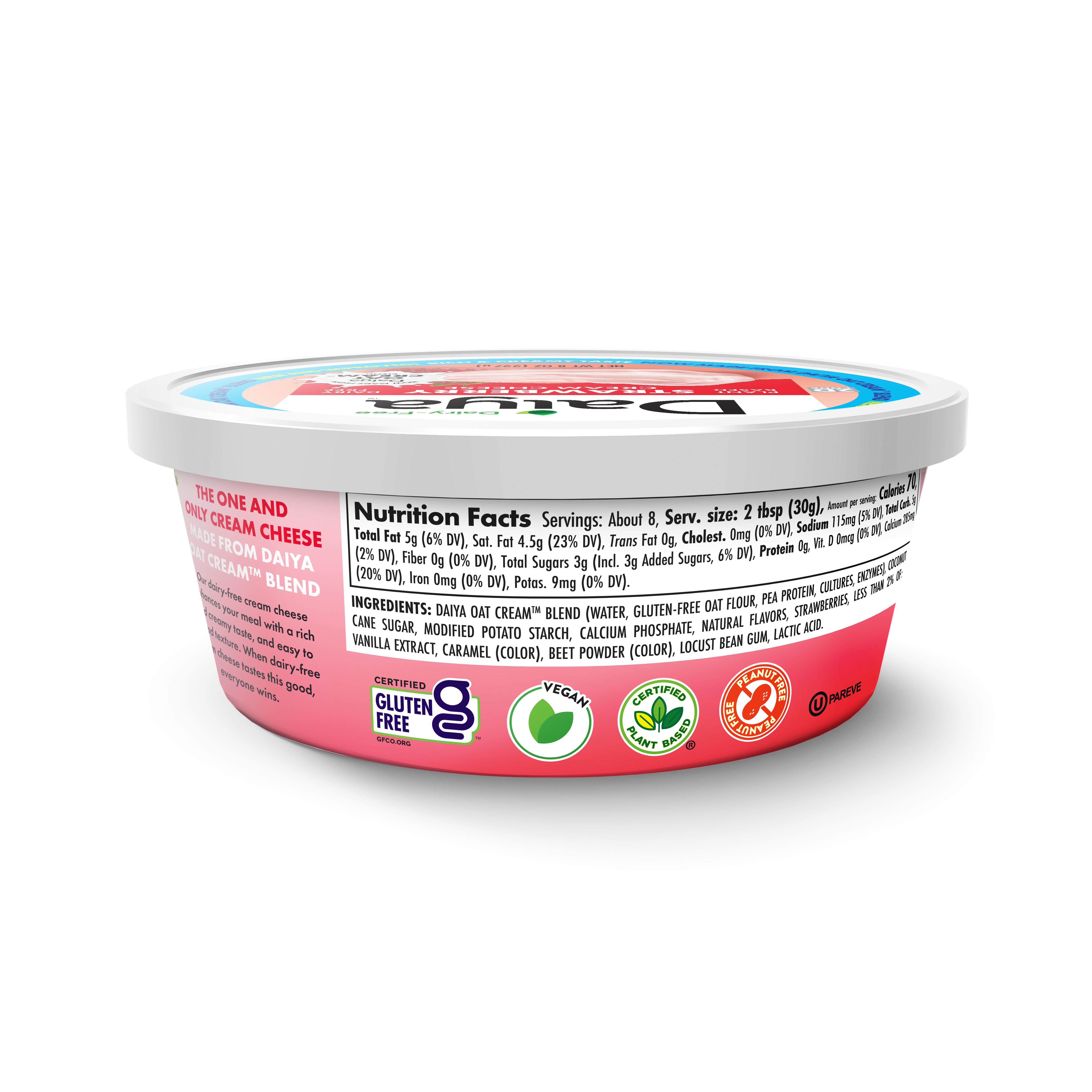 Vegan Strawberry Cream Cheese 2