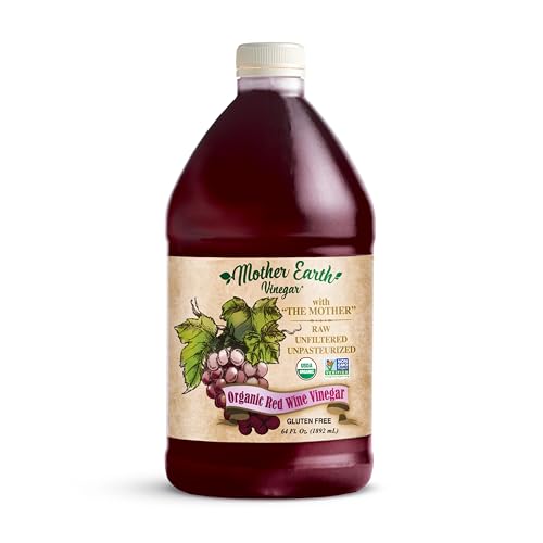 Organic Red Wine Vinegar with The Mother 1